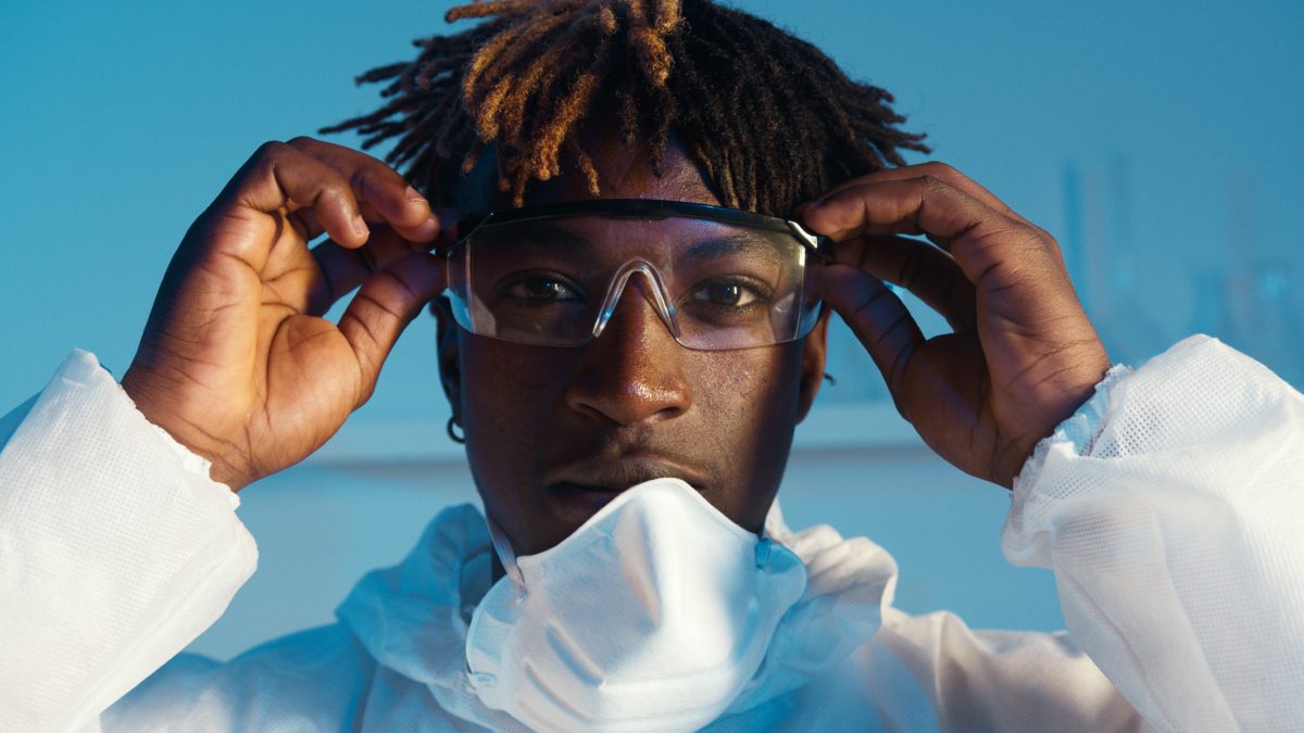 stock photo of black man in lab coat for About Anatomy Dissection blog